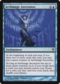 Archmage Ascension - Zendikar - Magic: The Gathering card