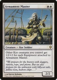 Armament Master - Zendikar - Magic: The Gathering card