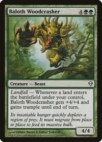 Baloth Woodcrasher - Zendikar - Magic: The Gathering card