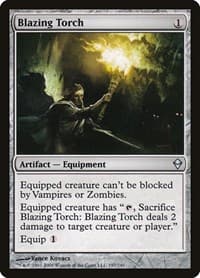 Blazing Torch - Zendikar - Magic: The Gathering card