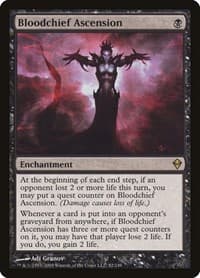Bloodchief Ascension - Zendikar - Magic: The Gathering card