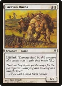 Caravan Hurda - Zendikar - Magic: The Gathering card