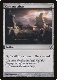Carnage Altar - Zendikar - Magic: The Gathering card