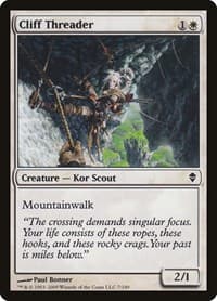 Cliff Threader - Zendikar - Magic: The Gathering card