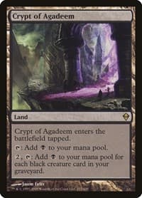 Crypt of Agadeem - Zendikar - Magic: The Gathering card