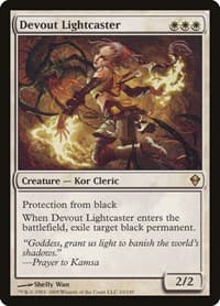 Devout Lightcaster - Zendikar - Magic: The Gathering card