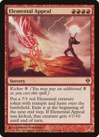 Elemental Appeal - Zendikar - Magic: The Gathering card