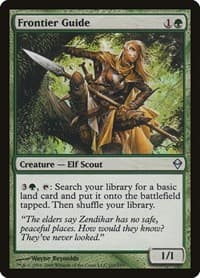 Frontier Guide - Zendikar - Magic: The Gathering card