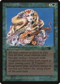 Titania's Song - Antiquities - Magic: The Gathering card