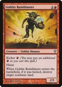 Goblin Ruinblaster - Zendikar - Magic: The Gathering card