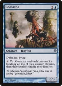 Gomazoa - Zendikar - Magic: The Gathering card