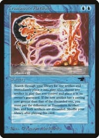 Transmute Artifact - Antiquities - Magic: The Gathering card