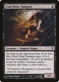 Guul Draz Vampire - Zendikar - Magic: The Gathering card
