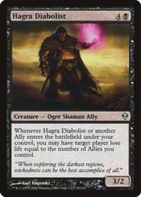 Hagra Diabolist - Zendikar - Magic: The Gathering card