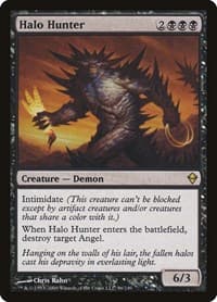 Halo Hunter - Zendikar - Magic: The Gathering card