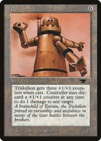 Triskelion - Antiquities - Magic: The Gathering card