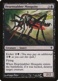 Heartstabber Mosquito - Zendikar - Magic: The Gathering card