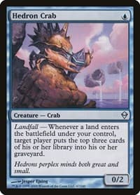 Hedron Crab - Zendikar - Magic: The Gathering card
