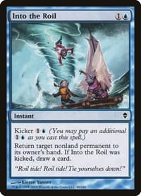 Into the Roil - Zendikar - Magic: The Gathering card