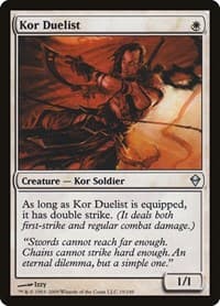 Kor Duelist - Zendikar - Magic: The Gathering card