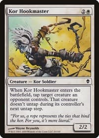 Kor Hookmaster - Zendikar - Magic: The Gathering card
