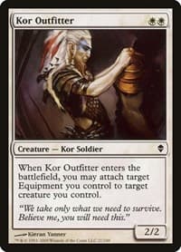 Kor Outfitter - Zendikar - Magic: The Gathering card