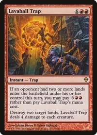 Lavaball Trap - Zendikar - Magic: The Gathering card
