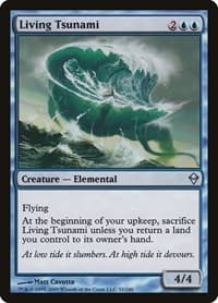 Living Tsunami - Zendikar - Magic: The Gathering card