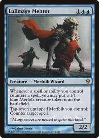 Lullmage Mentor - Zendikar - Magic: The Gathering card