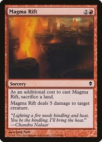 Magma Rift - Zendikar - Magic: The Gathering card