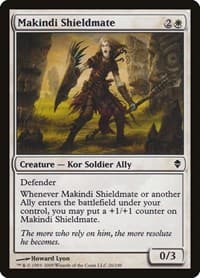 Makindi Shieldmate - Zendikar - Magic: The Gathering card