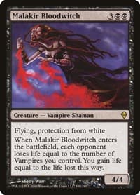 Malakir Bloodwitch - Zendikar - Magic: The Gathering card