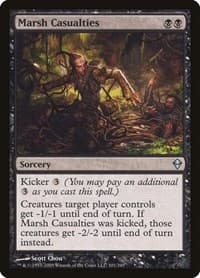 Marsh Casualties - Zendikar - Magic: The Gathering card