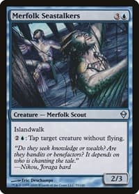 Merfolk Seastalkers - Zendikar - Magic: The Gathering card