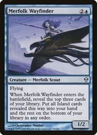 Merfolk Wayfinder - Zendikar - Magic: The Gathering card