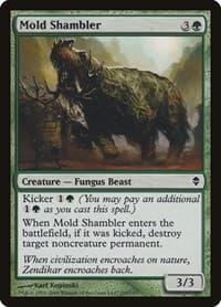 Mold Shambler - Zendikar - Magic: The Gathering card
