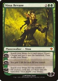 Nissa Revane - Zendikar - Magic: The Gathering card