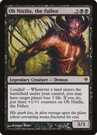 Ob Nixilis, the Fallen - Zendikar - Magic: The Gathering card