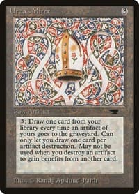 Urza's Miter - Antiquities - Magic: The Gathering card