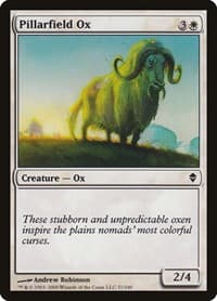 Pillarfield Ox - Zendikar - Magic: The Gathering card