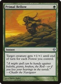 Primal Bellow - Zendikar - Magic: The Gathering card
