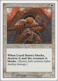 Loyal Sentry - Starter 1999 - Magic: The Gathering card