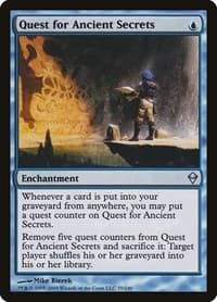 Quest for Ancient Secrets - Zendikar - Magic: The Gathering card