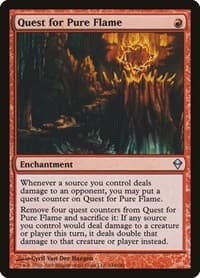 Quest for Pure Flame - Zendikar - Magic: The Gathering card