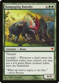 Rampaging Baloths - Zendikar - Magic: The Gathering card