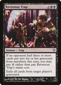 Ravenous Trap - Zendikar - Magic: The Gathering card