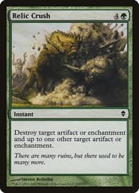 Relic Crush - Zendikar - Magic: The Gathering card