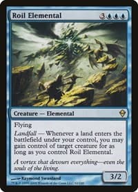 Roil Elemental - Zendikar - Magic: The Gathering card