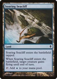 Soaring Seacliff - Zendikar - Magic: The Gathering card