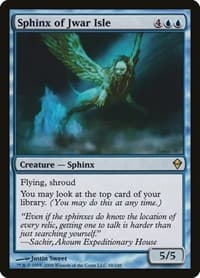 Sphinx of Jwar Isle - Zendikar - Magic: The Gathering card